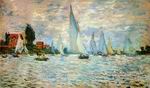 (image for) Claude Monet Paintings artwork Regatta at Argenteuil1 1874