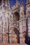 (image for) Claude Monet Paintings artwork Rouen Cathedral 1893