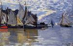 (image for) Claude Monet Paintings artwork Sailboats 1864-1866