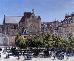 (image for) Claude Monet Paintings artwork Saint-Germain-lAuxerrois 1867 - Click Image to Close