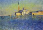 (image for) Handmade oil painting Copy paintings of famous artists San Giorgio Maggiore2 1908 - Click Image to Close
