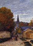 (image for) Handmade oil painting Copy paintings of famous artists Street in Saint-Adresse 1867