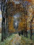 (image for) Handmade oil painting Copy paintings of famous artists The Avenue 1878