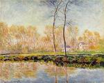 (image for) Handmade oil painting Copy paintings of famous artists The Banks of the River Epte at Giverny 1887