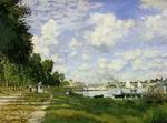 (image for) Handmade oil painting Copy paintings of famous artists The Basin at Argenteuil 1872