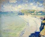 (image for) Handmade oil painting Copy paintings of famous artists The Beach at Pourville 1882