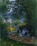 Reproduction of Claude Oscar Monet paintings At The Parc Monceau