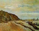 Reproduction of Claude Oscar Monet artwor Boatyard Near Honfleur