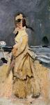 (image for) Claude Oscar Monet paintings artwork Camille On The Beach