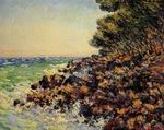 (image for) Handmade oil painting Copy paintings of famous artists Claude Oscar Monet paintings artwork Cap Martin