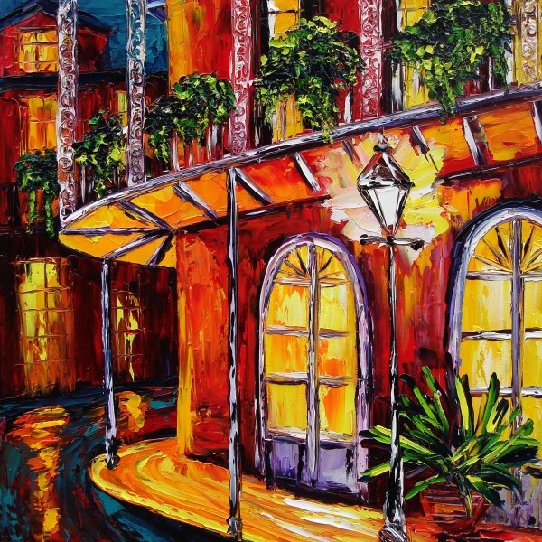 (image for) New Orleans oil paintings for sale