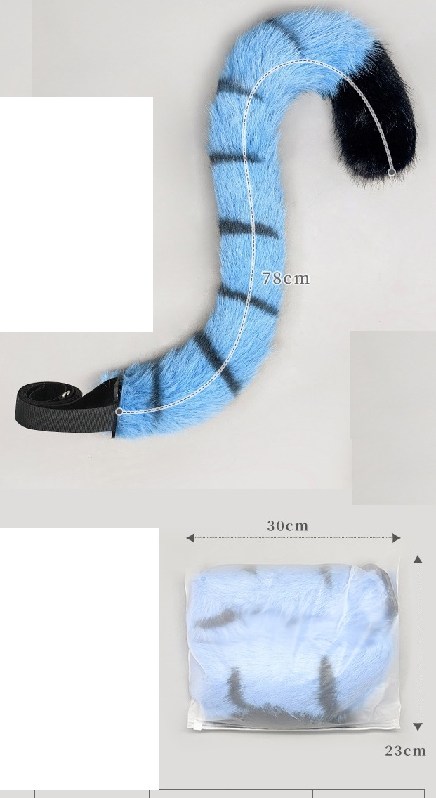 (image for) A set of KPop Demon Hunters Cosplay toys, Cosplay props include a sword, a long knife, 2 daggers, and a tail