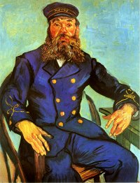 (image for) Van Gogh paintings artwork Portrait Of The Postman Joseph Roulin