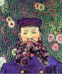 (image for) Van Gogh paintings Portrait Of The Postman Joseph Roulin V