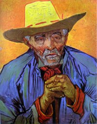 (image for) Van Gogh paintings artwork Portrait Of Patience Escalier